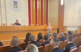 Експертка НУО ЦРД провела лекцію з питань порядку денного Резолюції 1325 для волинських поліцейських