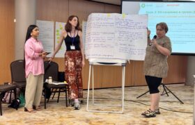 A gender expert from the CSO DDC participated in the Community of Practice in partnership with OXFAM and ActionAid