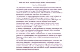 ЦРД підтримує доповідь в ООН щодо засудження сурогатного материнства як насилля щодо жінок і дітей